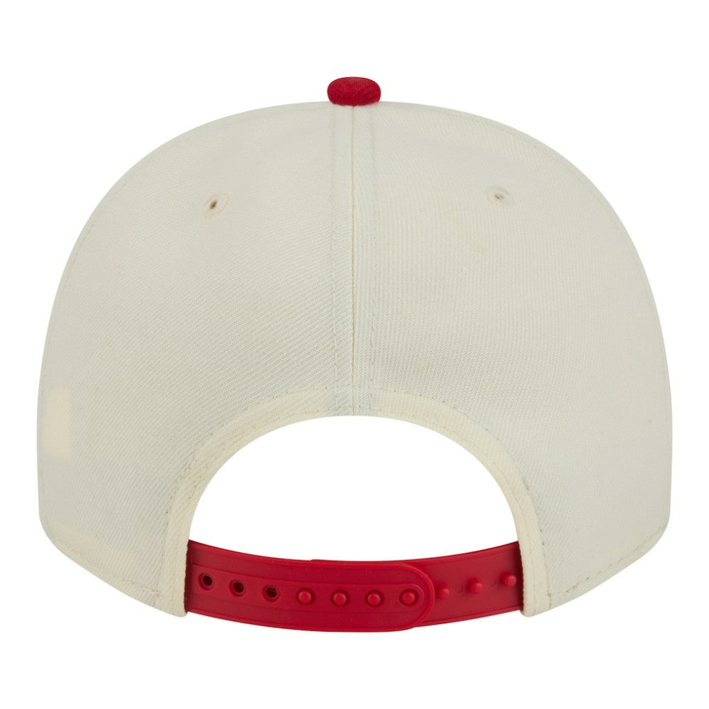 St. Louis Cardinals New Era Throwback Tri-Hit A-Frame 9FIFTY Adjustable Hat - Cream Hats
