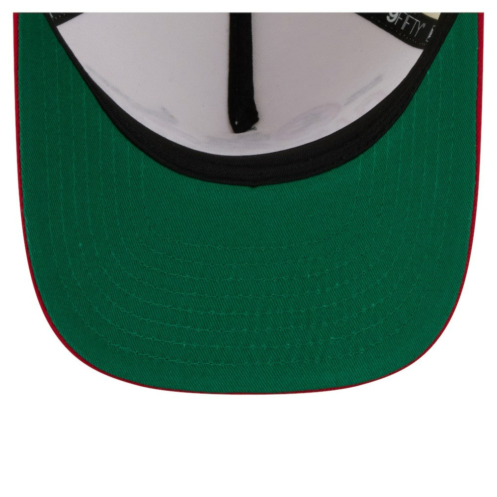 St. Louis Cardinals New Era Throwback Tri-Hit A-Frame 9FIFTY Adjustable Hat - Cream Hats