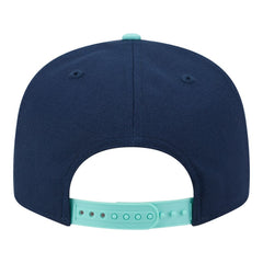 Boston Red Sox New Era Two-Tone Color Pack 9FIFTY Snapback Hat - Navy/Turquoise Hats