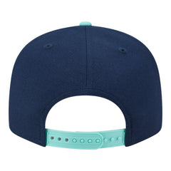 Los Angeles Angels New Era Two-Tone Color Pack 9FIFTY Snapback Hat - Navy/Turquoise Hats
