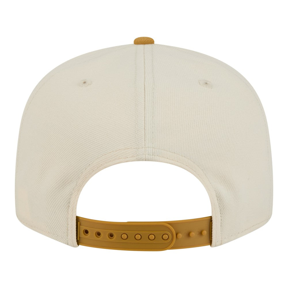 Los Angeles Dodgers New Era 2-Tone Color Pack 9FIFTY Snapback Hat - Light Beige/Khaki Hats