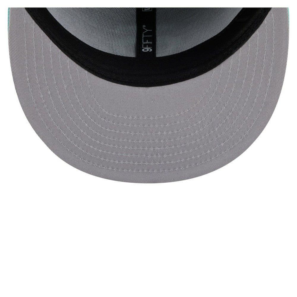Minnesota Twins New Era Two-Tone Color Pack 9FIFTY Snapback Hat - Navy/Turquoise Hats