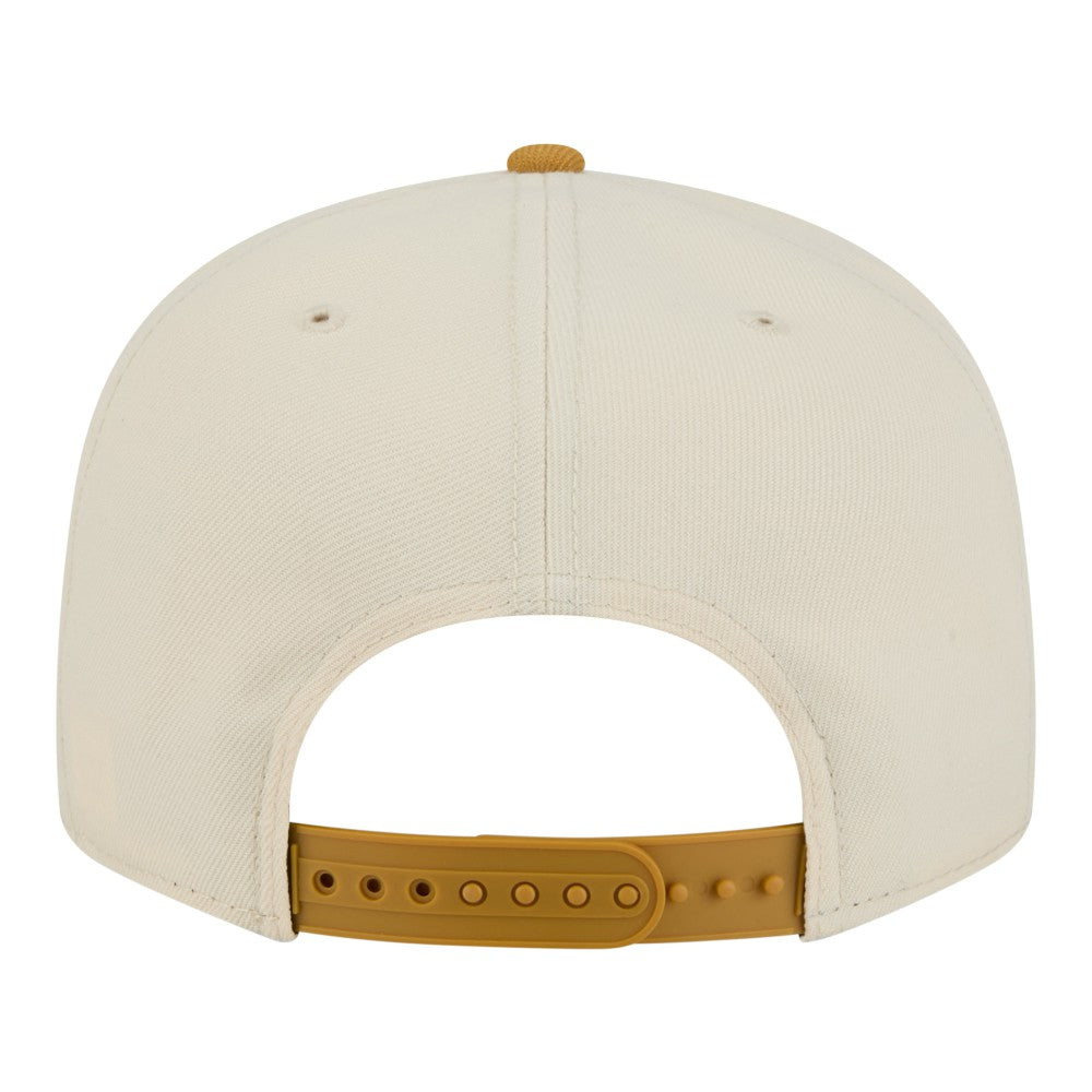 New York Mets New Era Two-Tone Color Pack 9FIFTY Snapback Hat - Light Beige/Khaki Hats
