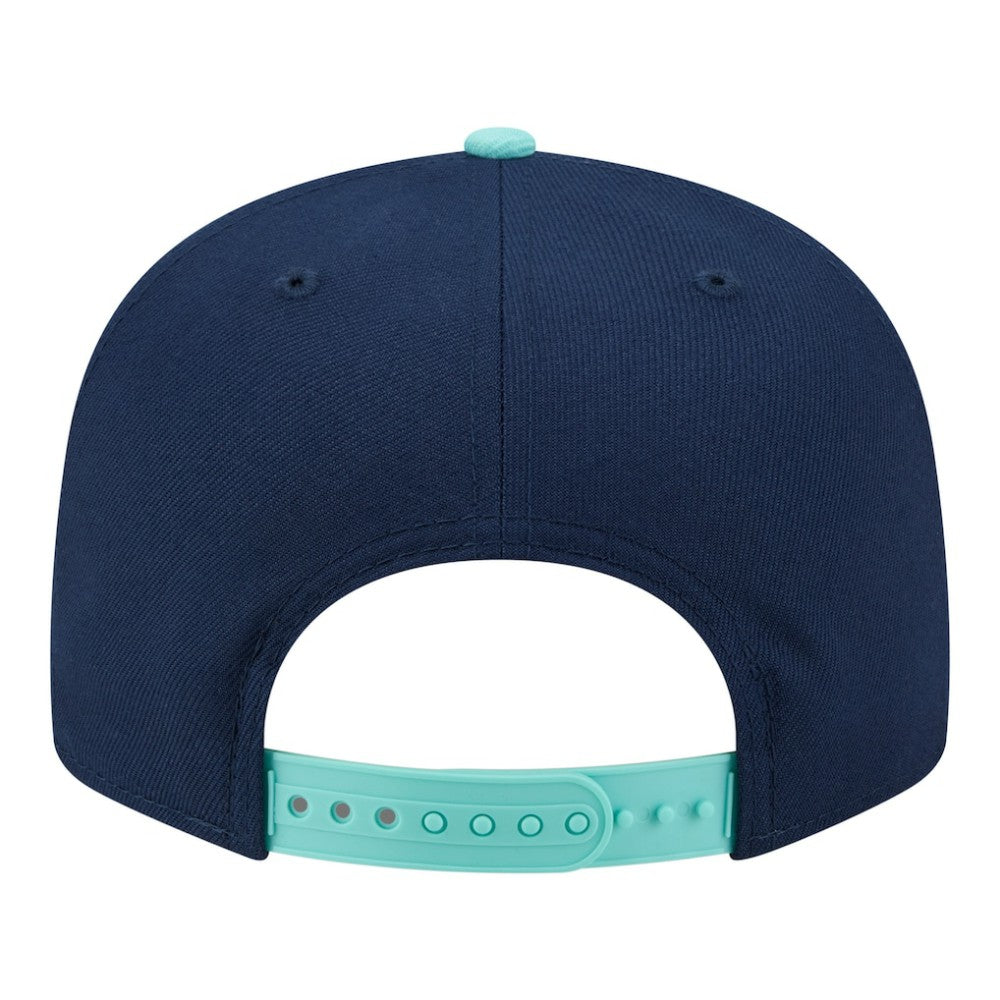 Philadelphia Phillies New Era Two-Tone Color Pack 9FIFTY Snapback Hat - Navy/Turquoise Hats