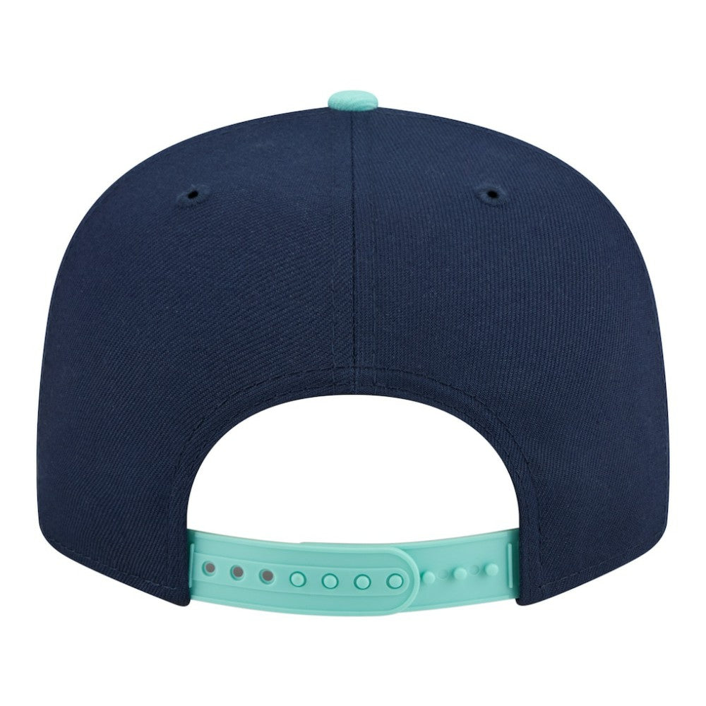 San Francisco Giants New Era 2-Tone Color Pack 9FIFTY Snapback Hat - Navy/Turquoise Hats