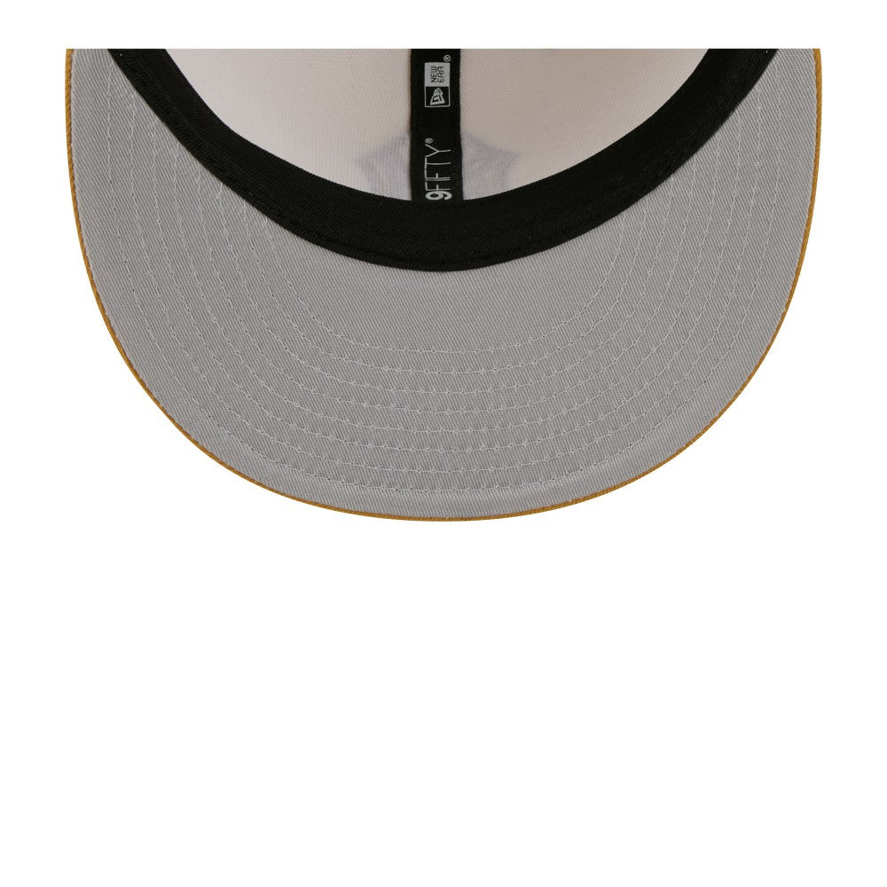New York Yankees New Era 2-Tone Color Pack 9FIFTY Snapback Hat - Light Beige/Khaki Hats