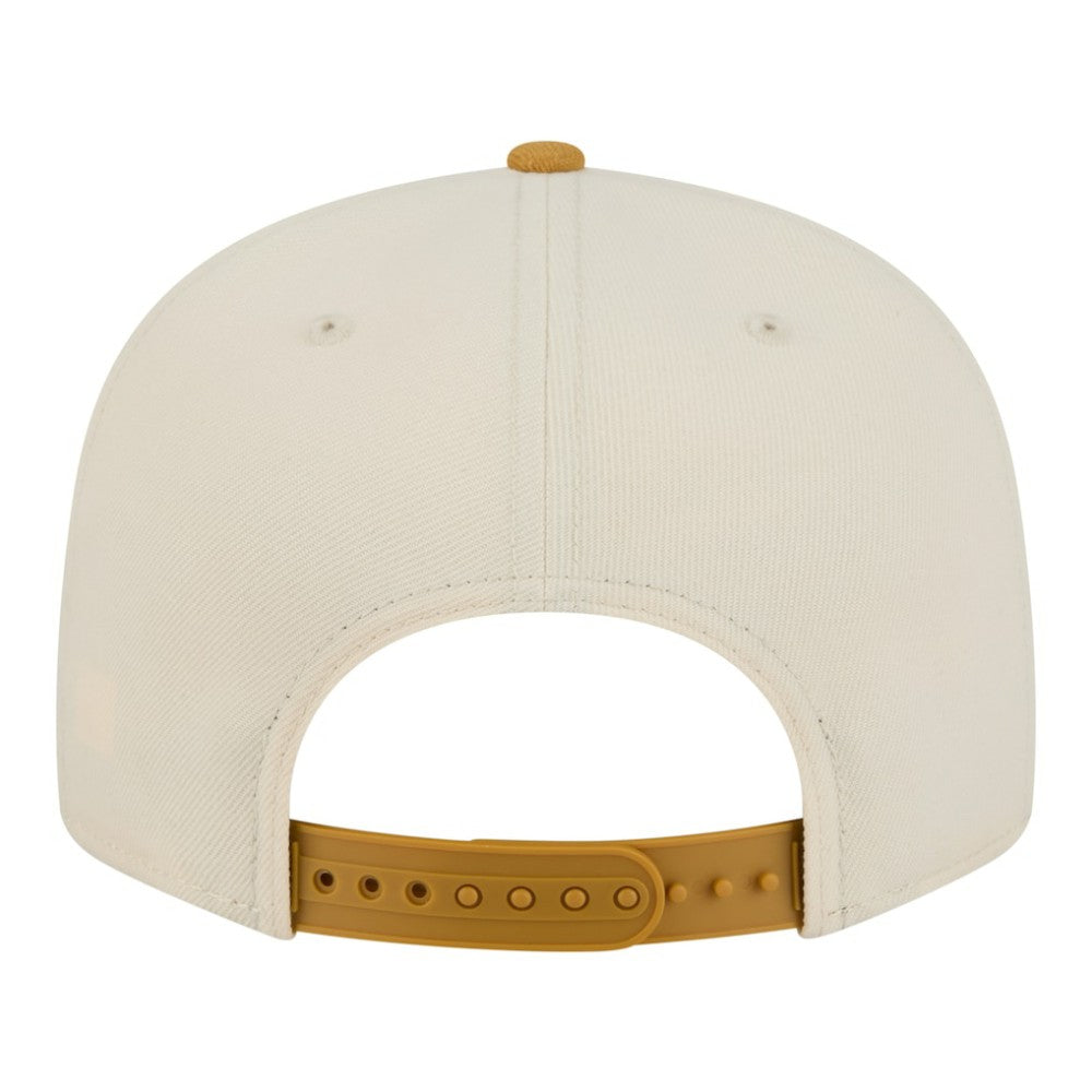 Athletics New Era 2-Tone Color Pack 9FIFTY Snapback Hat - Light Beige/Khaki Hats