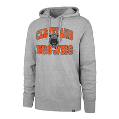 Cleveland Browns '47 Dawg Pound XL Velocity Headline Pullover Hoodie Gray