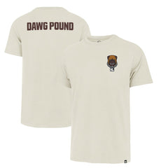 Cleveland Browns '47 Dawg Pound XL Backer Franklin T-Shirt Cream