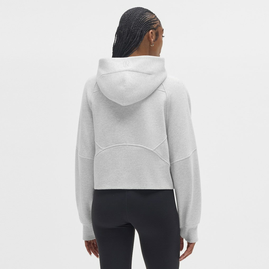 Philadelphia Eagles lululemon Women's Scuba Oversized Half-Zip Hoodie Heathered Core Ultra Light Grey
