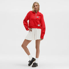 Kansas City Chiefs lululemon Women's Scuba Oversized Half-Zip Hoodie True Red