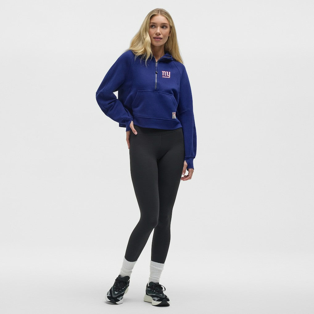 New York Giants lululemon Women's Scuba Oversized Half-Zip Hoodie Larkspur