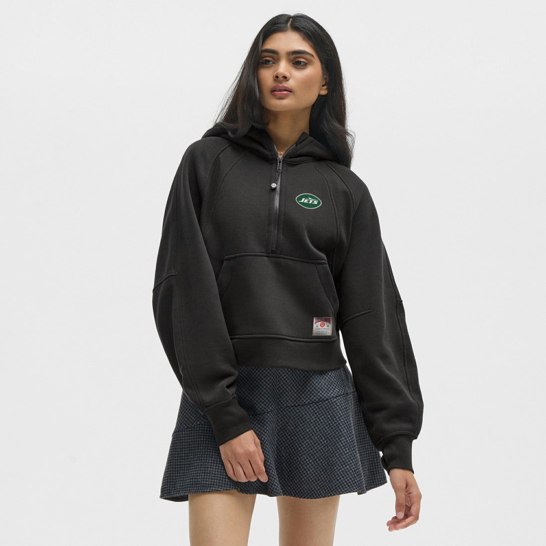 New York Jets lululemon Women's Scuba Oversized Half-Zip Hoodie Black