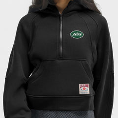 New York Jets lululemon Women's Scuba Oversized Half-Zip Hoodie Black