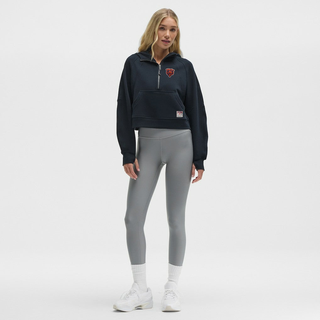Chicago Bears lululemon Women's Scuba Oversized Half-Zip Hoodie True Navy