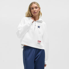 Dallas Cowboys lululemon Women's Scuba Oversized Half-Zip Hoodie White