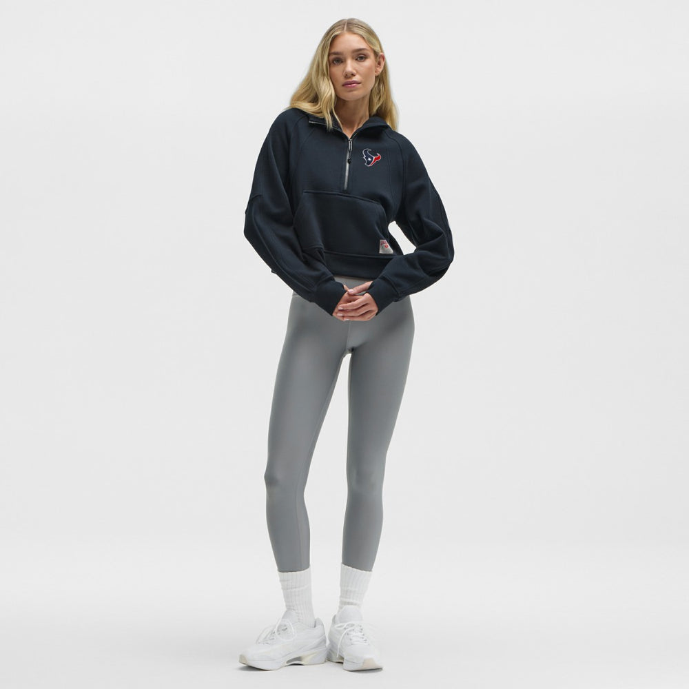 Houston Texans lululemon Women's Scuba Oversized Half-Zip Hoodie True Navy