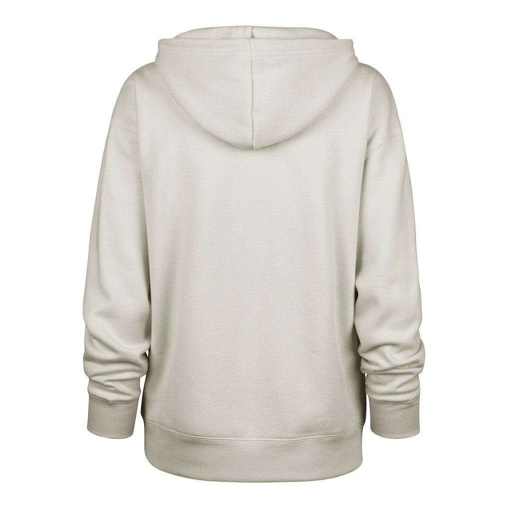 Cleveland Browns '47 Women's Dawg Pound XL Whirlwind Naomi Pullover Hoodie Cream