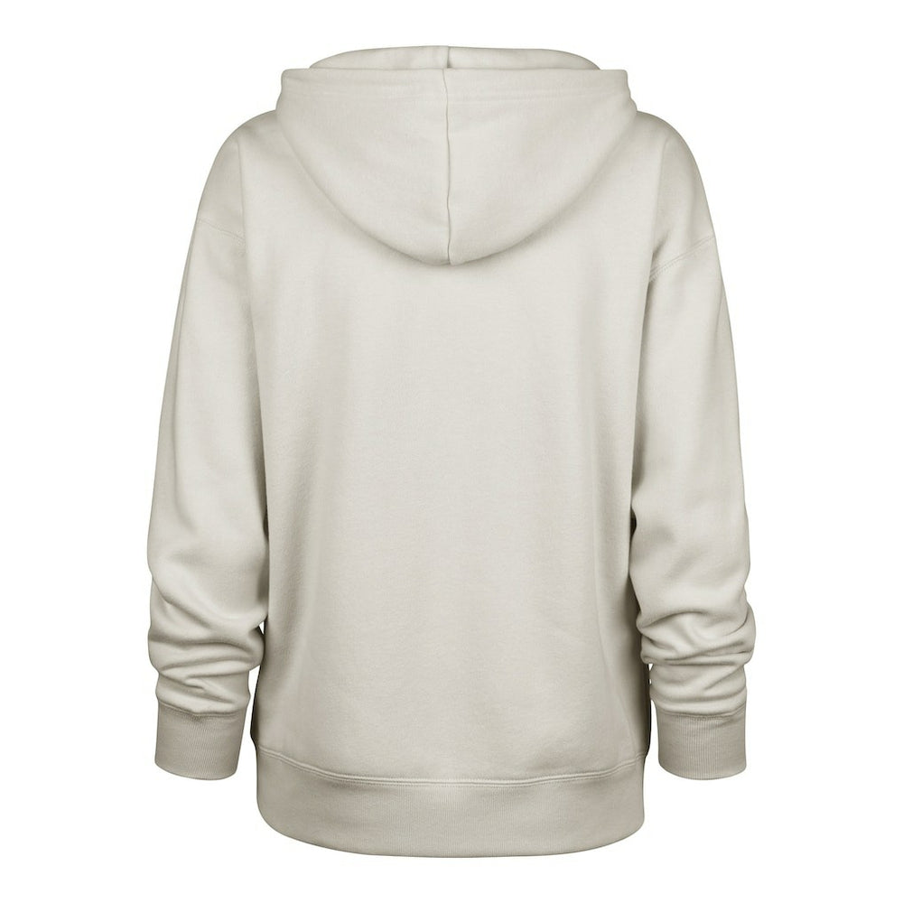 Cleveland Browns '47 Women's Dawg Pound XL Whirlwind Naomi Pullover Hoodie Cream