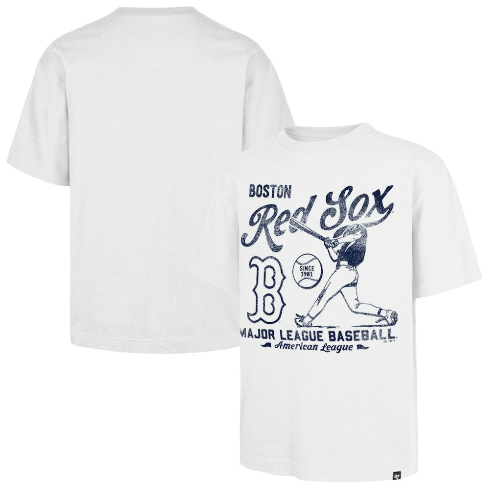 Boston Red Sox '47 Regional Batter Foundation T-Shirt - White T-shirts
