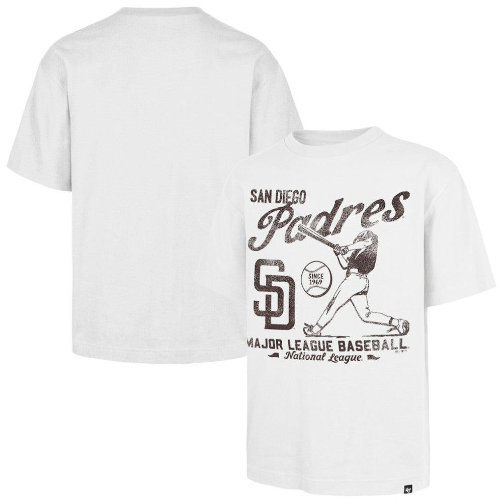 San Diego Padres '47 Regional Batter Foundation T-Shirt - White T-shirts