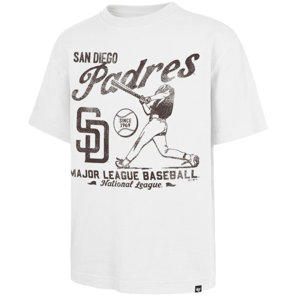 San Diego Padres '47 Regional Batter Foundation T-Shirt - White T-shirts