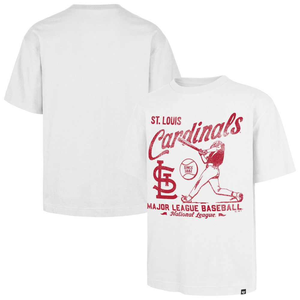 St. Louis Cardinals '47 Regional Batter Foundation T-Shirt - White T-shirts