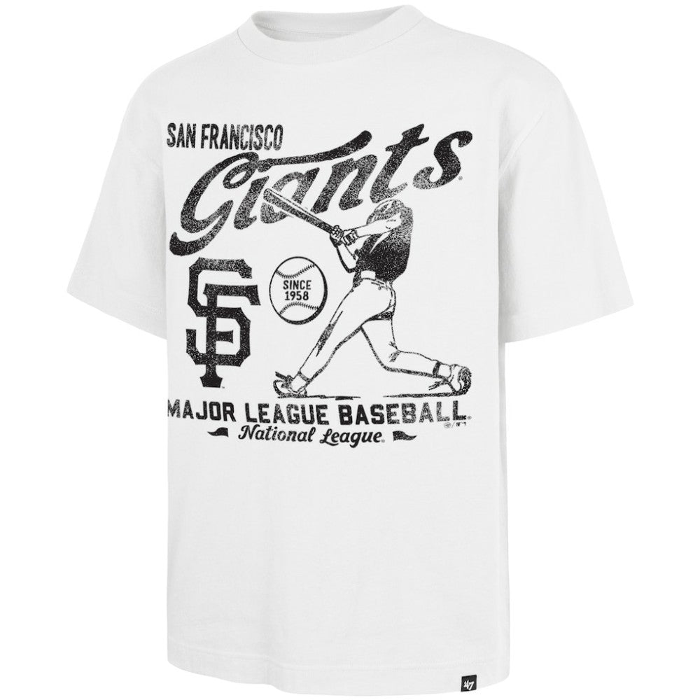San Francisco Giants '47 Regional Batter Foundation T-Shirt - White T-shirts