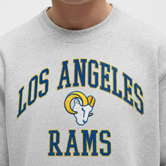 Los Angeles Rams lululemon Steady State Sweatshirt Heathered Silver Drop