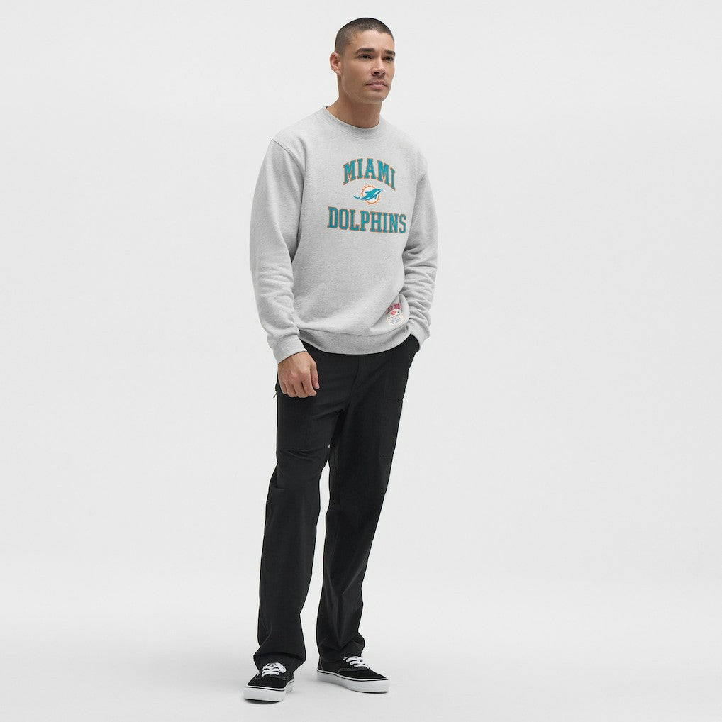 Miami Dolphins lululemon Steady State Sweatshirt Heathered Silver Drop