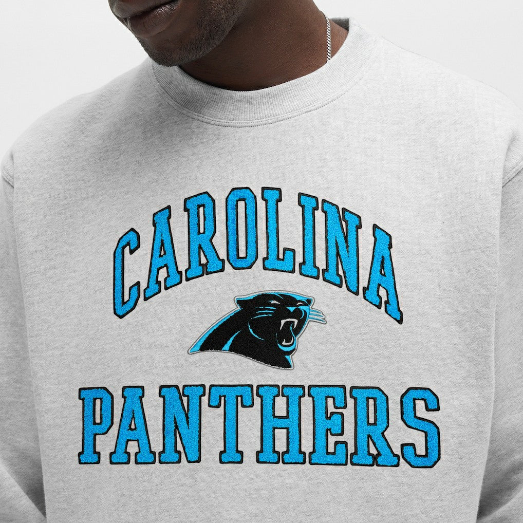 Carolina Panthers lululemon Steady State Sweatshirt Heathered Silver Drop