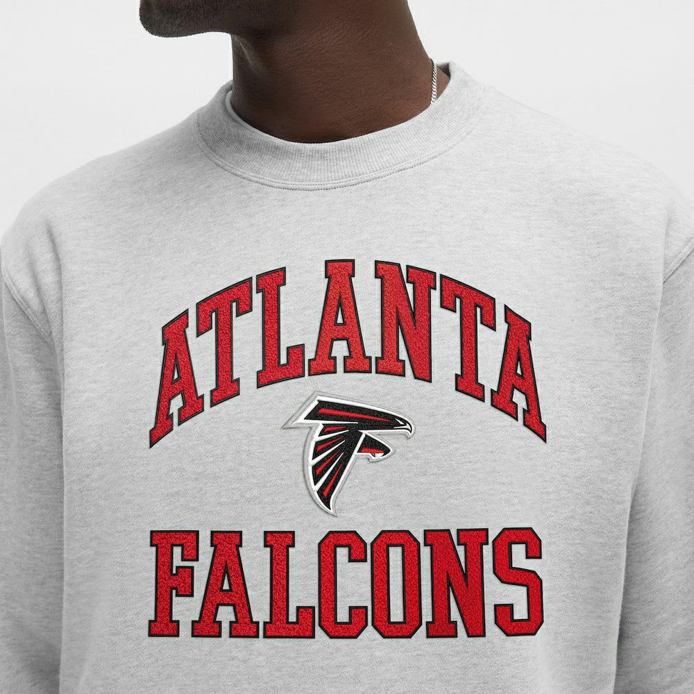 Atlanta Falcons lululemon Steady State Sweatshirt Heathered Silver Drop