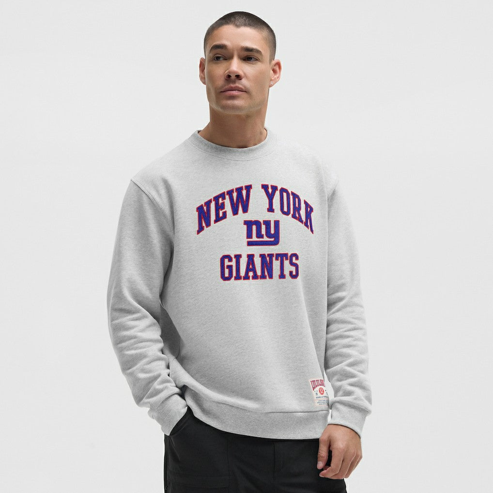 New York Giants lululemon Steady State Sweatshirt Heathered Silver Drop