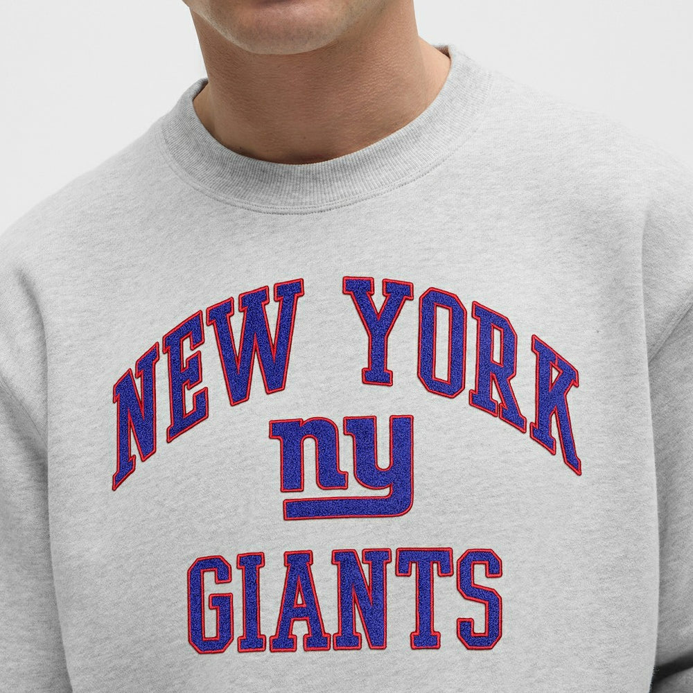 New York Giants lululemon Steady State Sweatshirt Heathered Silver Drop