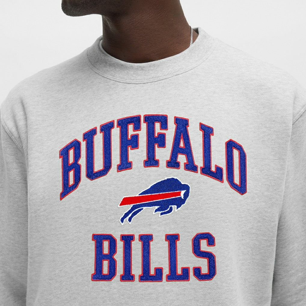 Buffalo Bills lululemon Steady State Sweatshirt Heathered Silver Drop