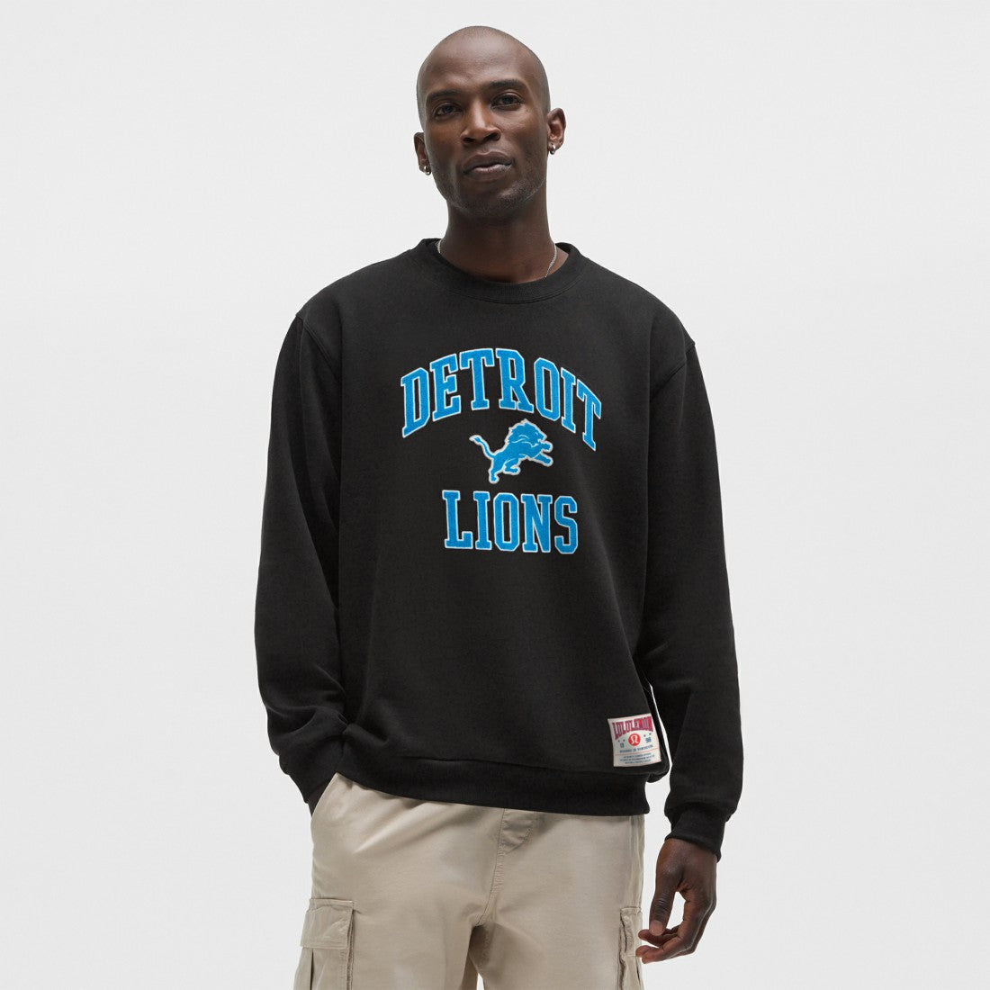 Detroit Lions lululemon Steady State Sweatshirt Black