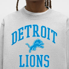 Detroit Lions lululemon Steady State Sweatshirt Heathered Silver Drop