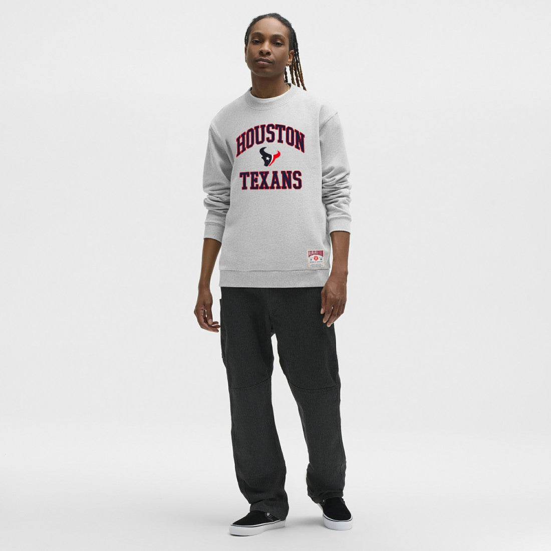 Houston Texans lululemon Steady State Sweatshirt Heathered Silver Drop