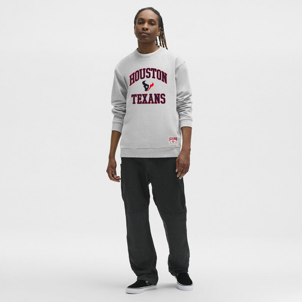 Houston Texans lululemon Steady State Sweatshirt Heathered Silver Drop
