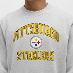 Pittsburgh Steelers lululemon Steady State Sweatshirt Heathered Silver Drop