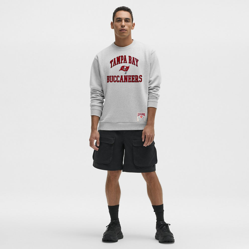 Tampa Bay Buccaneers lululemon Steady State Sweatshirt Heathered Silver Drop