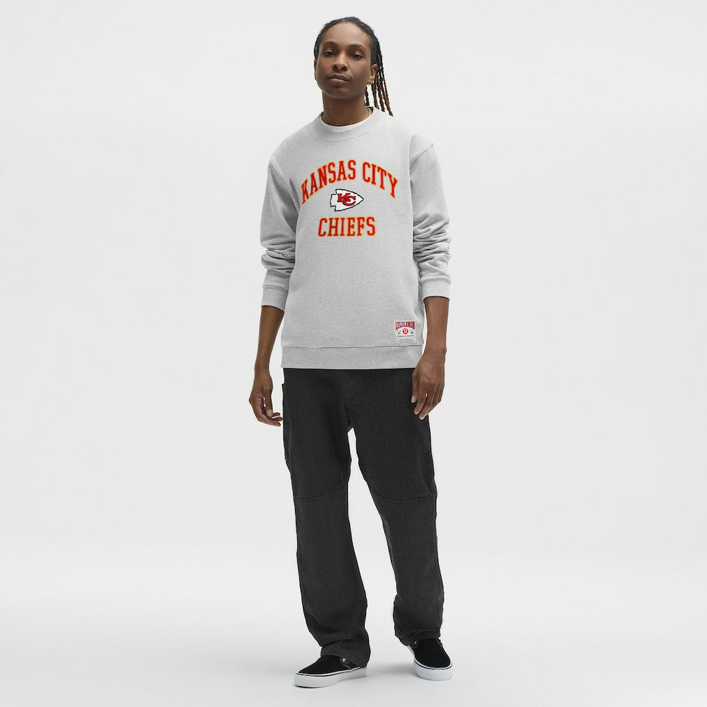 Kansas City Chiefs lululemon Steady State Sweatshirt Heathered Silver Drop