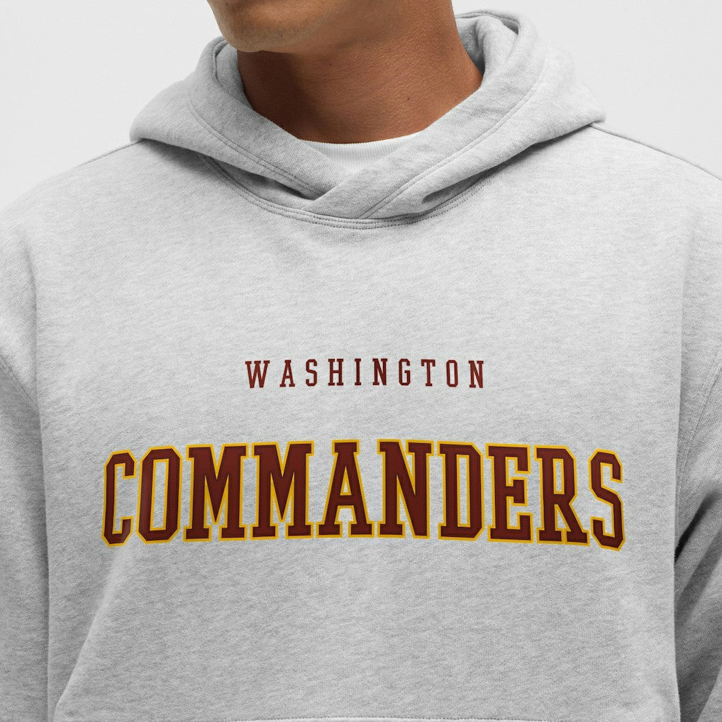 Washington Commanders lululemon Steady State Pullover Hoodie Heathered Silver Drop