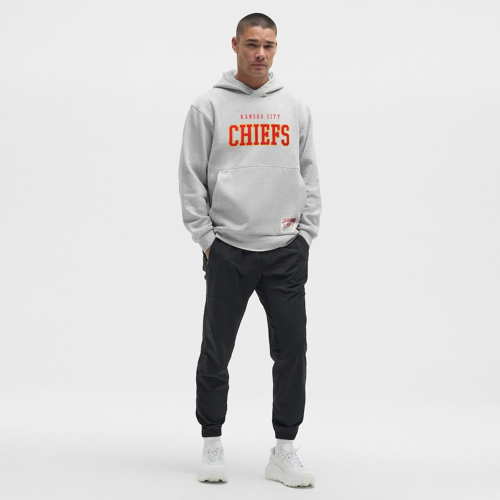 Kansas City Chiefs lululemon Steady State Pullover Hoodie Heathered Silver Drop