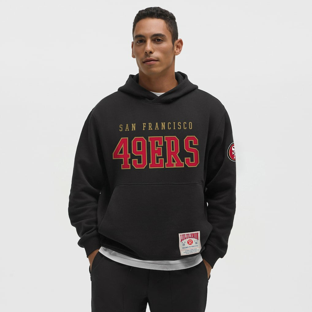 San Francisco 49ers lululemon Steady State Pullover Hoodie Black