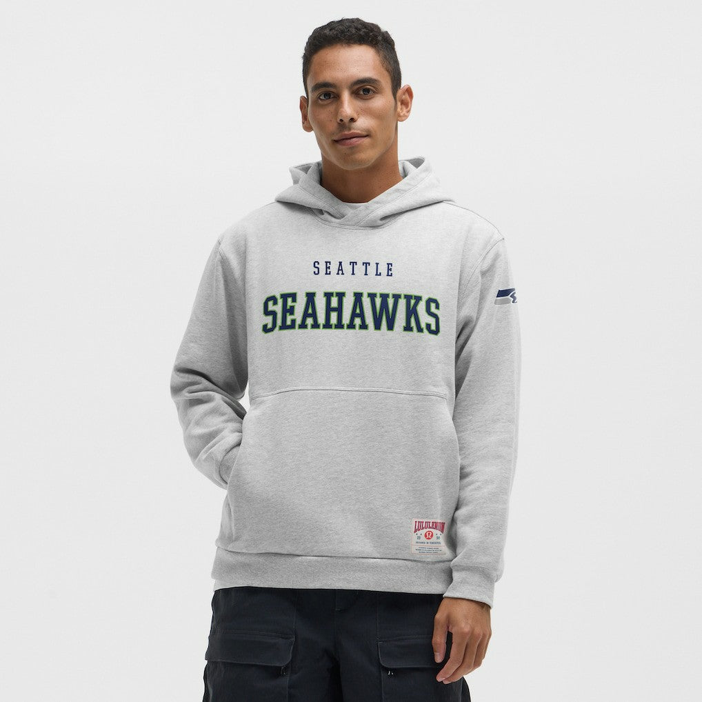 Seattle Seahawks lululemon Steady State Pullover Hoodie Heathered Silver Drop