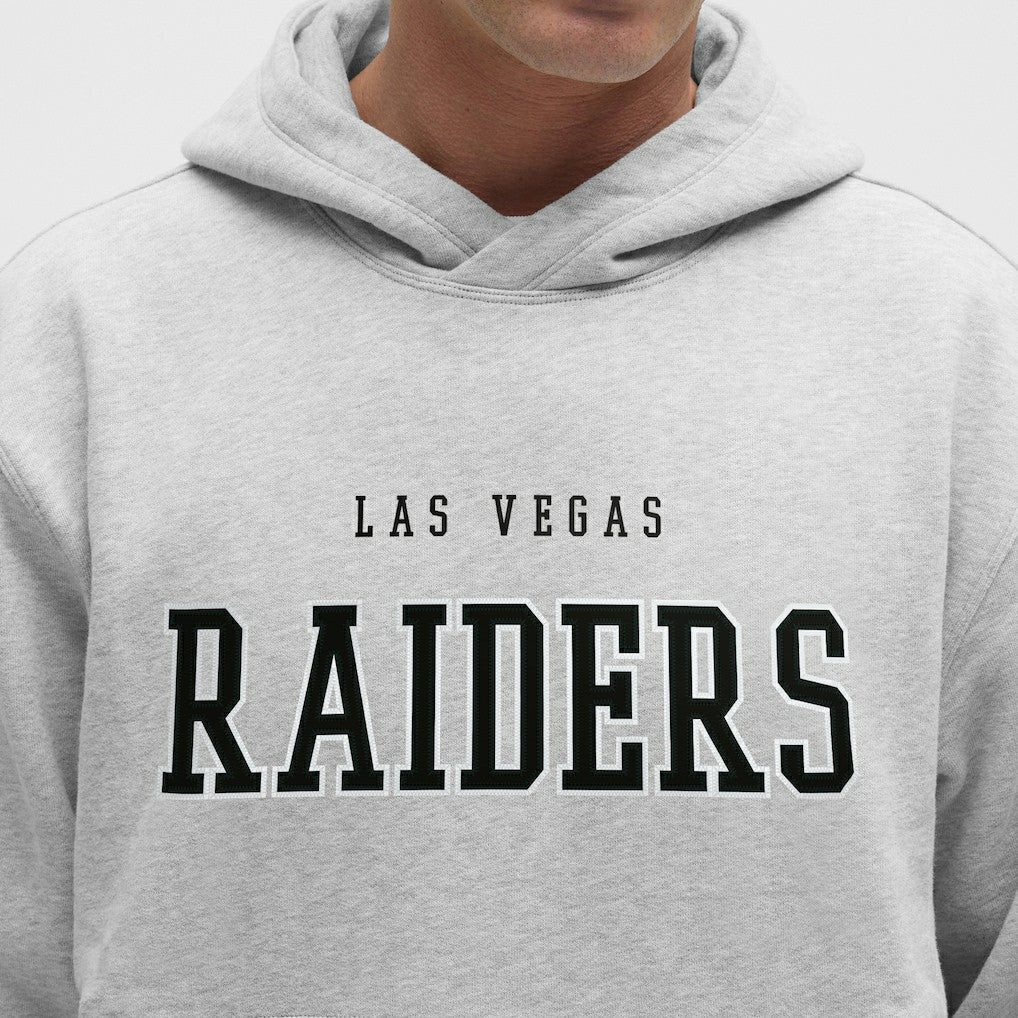 Las Vegas Raiders lululemon Steady State Pullover Hoodie Heathered Silver Drop
