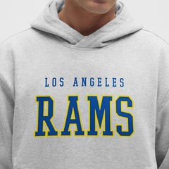 Los Angeles Rams lululemon Steady State Pullover Hoodie Heathered Silver Drop