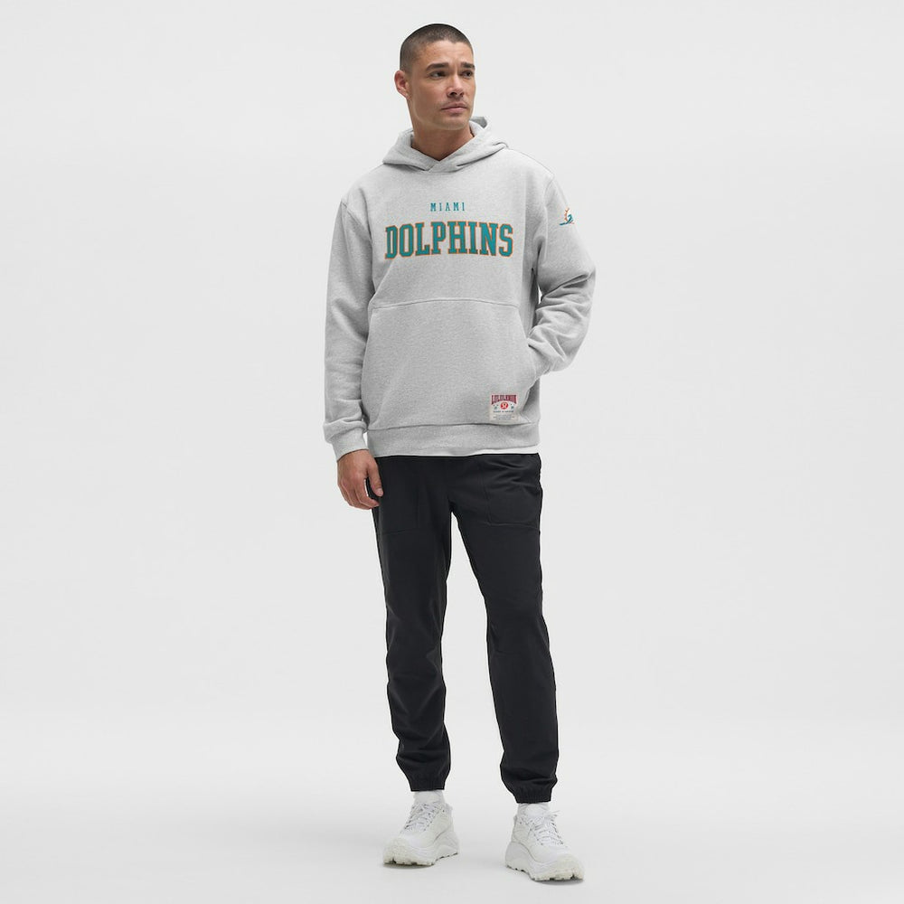 Miami Dolphins lululemon Steady State Pullover Hoodie Heathered Silver Drop