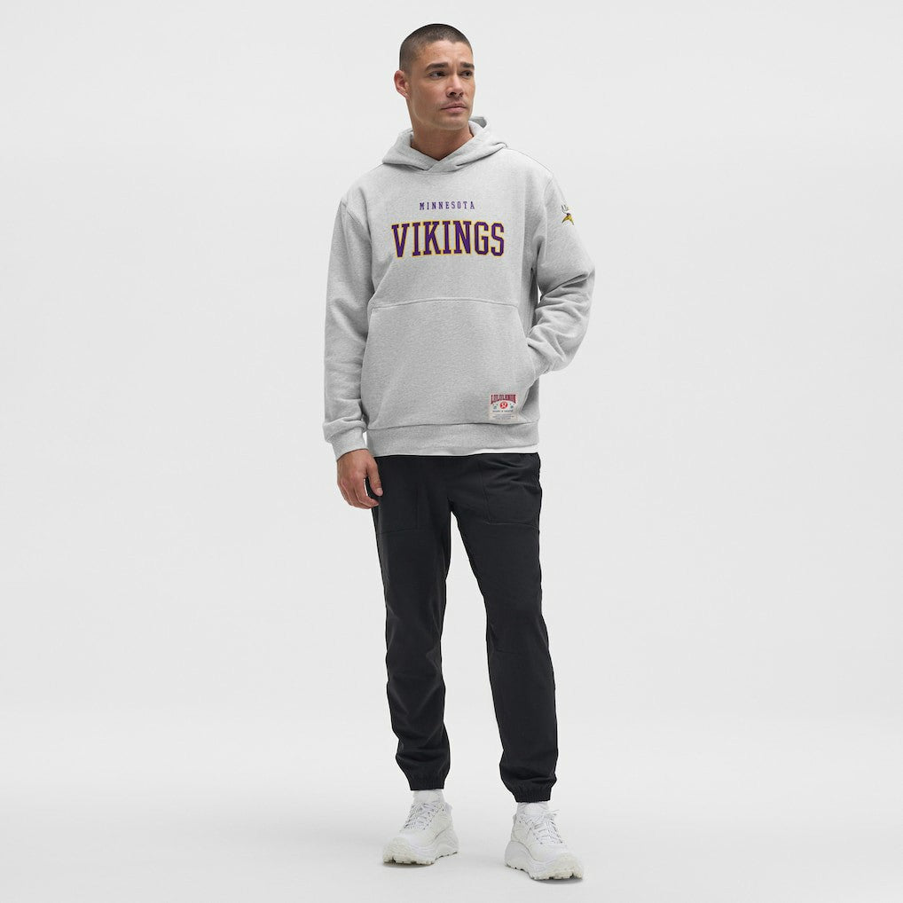 Minnesota Vikings lululemon Steady State Pullover Hoodie Heathered Silver Drop
